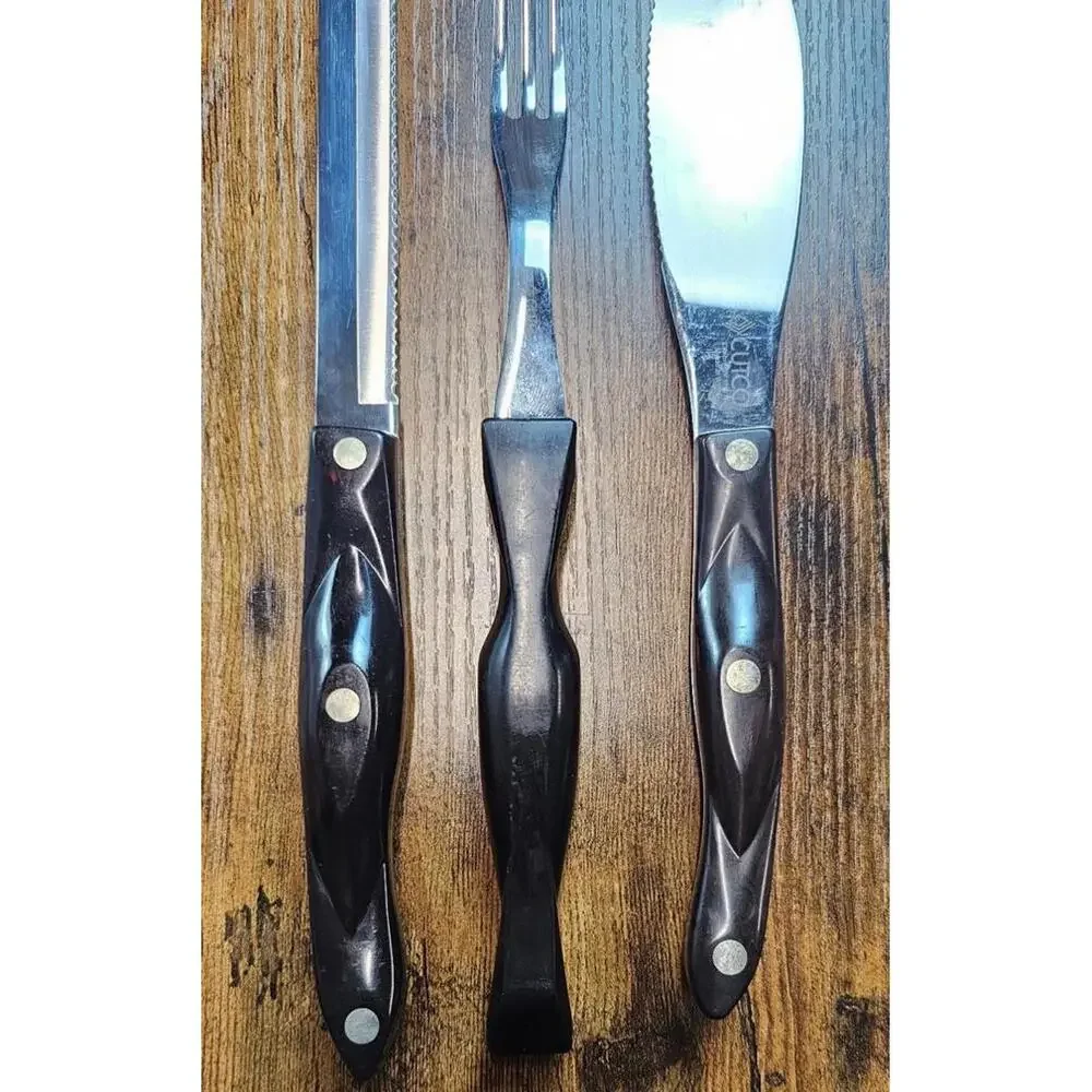 CUTCO‎ Carving Set: 1729 KA Carver Knife, 1726 JJ Turning Fork, 1768 KA Spatula